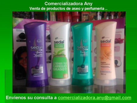Acondicionador sedal en todas sus variedades 
